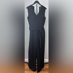 Maggy London Black Sleeveless Jumpsuit